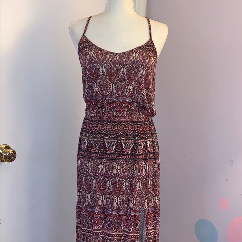 Bohemian maxi dress